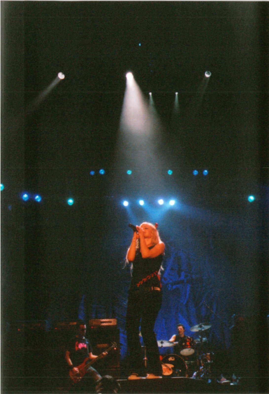 Avril Lavigne photographed on April 13, 2003, the year the theory claims she died