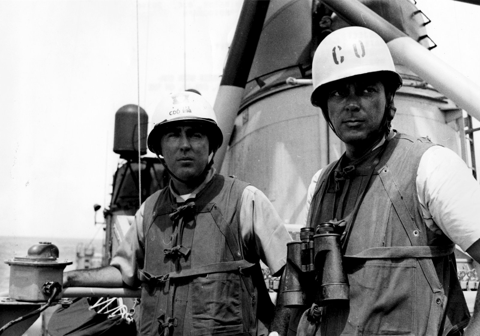 The destroyer USS Maddox at sea, the ship at the center of the August 1964 Gulf of Tonkin reports