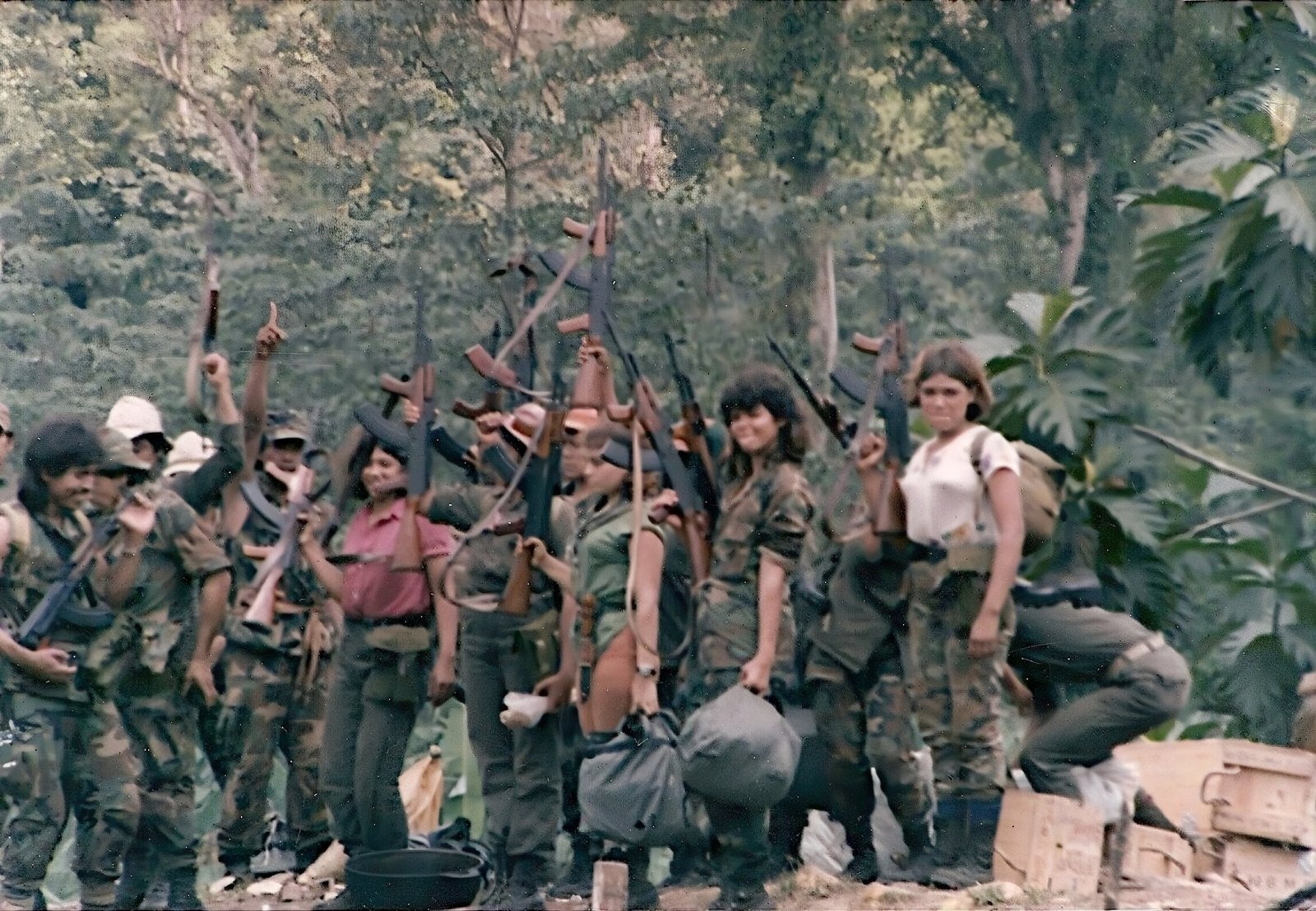 Contra fighters in Nicaragua in 1987, the rebels Congress had prohibited the administration from funding